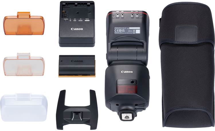Canon Speedlite EL-1 V2 Shown with included accessories