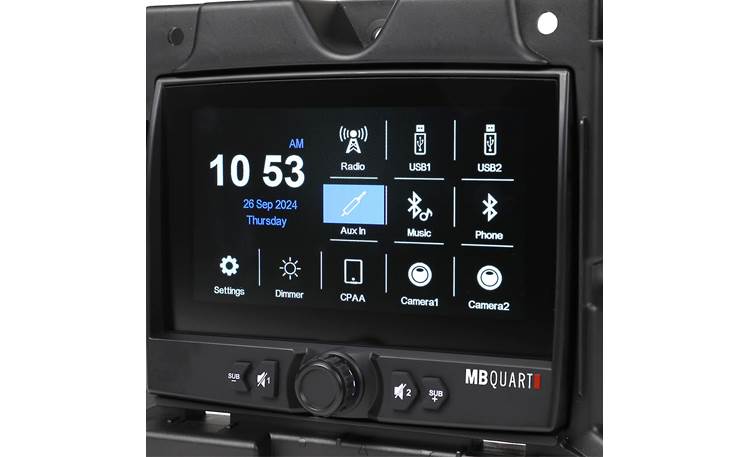 MB Quart Receiver and Dash Kit Polaris Slingshot Bundle Other