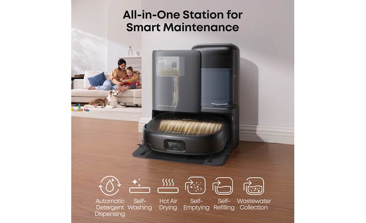 【未使用品】Anker Eufy Robot Vacuum Omni E25 Eufy Robot Vacuum Omni E25 | すべての機能に、最高峰を