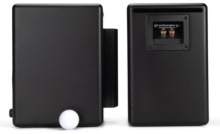 Audioengine A5+ Wireless (Satin Black) Powered stereo speakers at