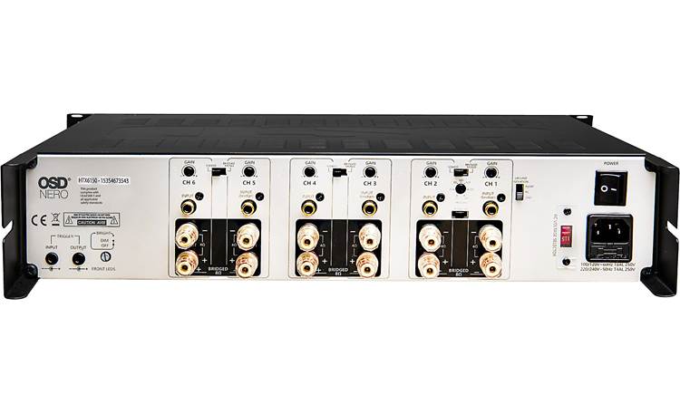 OSD HTX-6150 6-channel home theater amplifier at Crutchfield