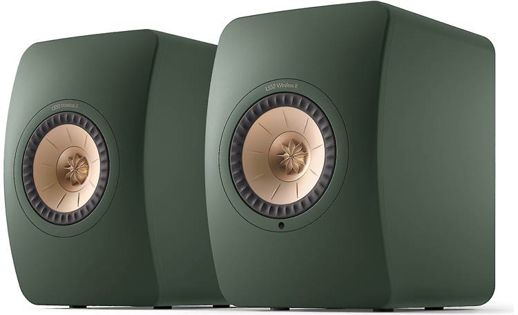 KEF LS50 Meta (Moss Green) Bookshelf speakers at Crutchfield