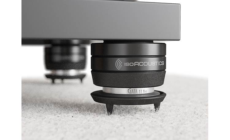 IsoAcoustics GAIA II Neo Carpet Disks 4-pack of spiked carpet