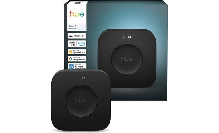 Philips Hue Bridge Pro Smart home hub for Hue systems at Crutchfield