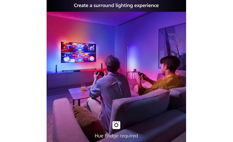 Philips Hue Play HDMI Sync Box 8K - Boîtier Synchronisation Lumières Avec Jeux/films/musique - Compatible 8K/4K 120Hz, Dolby Vision - Requiert Bridge Hue - 2