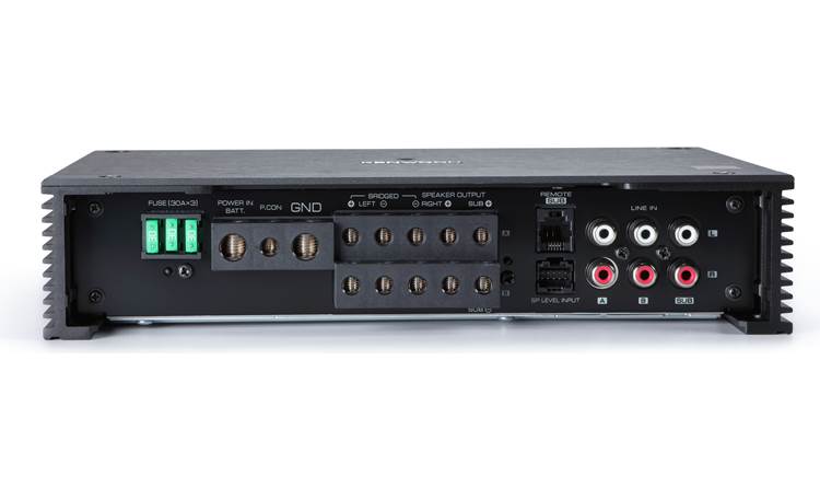 Kenwood Excelon X803-5 5-channel car amplifier — 50 watts RMS x 4