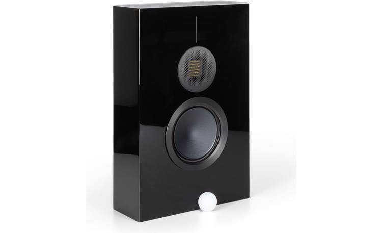 Monitor Audio Gold On-Wall 6G Golf ball shown for scale 
