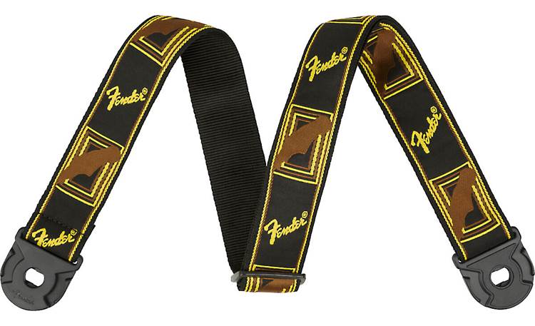 Fender Quick Grip Locking End Strap (Monogram) Guitar strap with ...