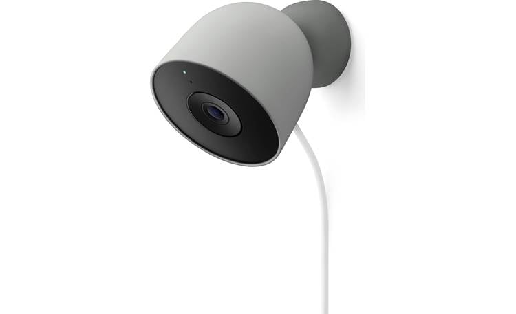 Google Nest Cam Outdoor (Wired, 2nd Gen) (Hazel) Plug-in, AI
