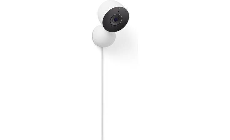 Google Nest Cam Indoor (Wired, 3rd Gen) (Snow) Plug-in, AI-powered