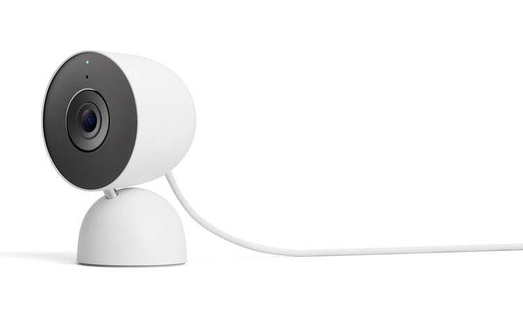 Google Nest Cam Indoor (Wired, 3rd Gen) (Snow) Plug-in, AI-powered