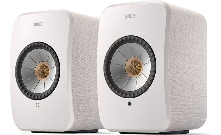 KEF LSX II (Cotton White, Fabric) Powered speakers with Wi-Fi