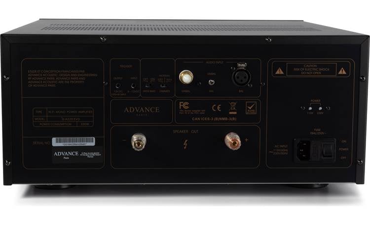 Advance Paris X-A220 EVO Monoblock power amplifier at Crutchfield