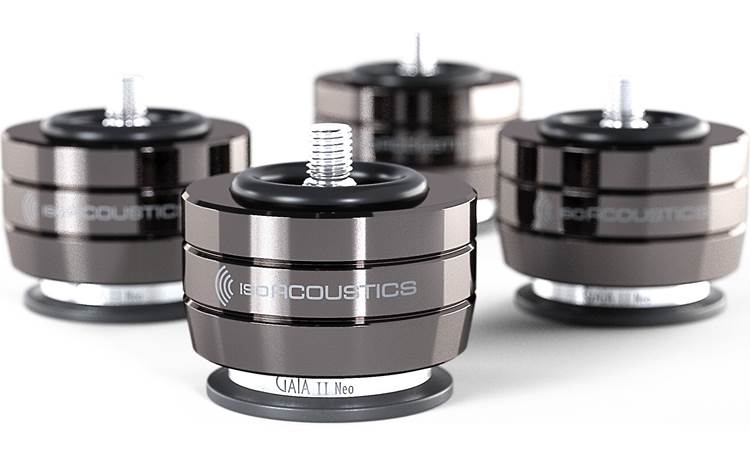 IsoAcoustics GAIA I Neo (Black) 4-pack of speaker isolation feet