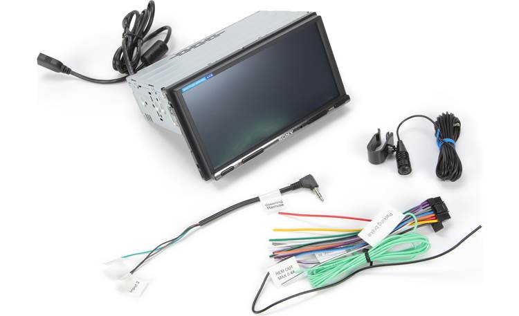 Sony XAV-AX3200 What's in the box 