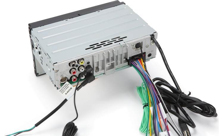 Sony XAV-AX3200 Back