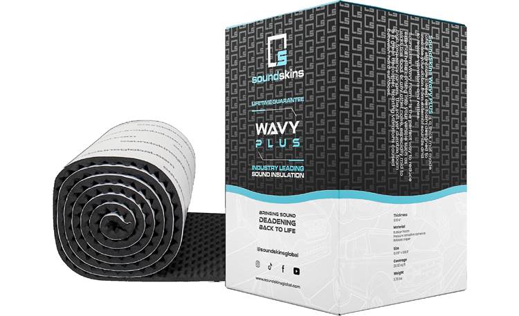 Soundskins Wavy PLUS Foam sound dampening mat