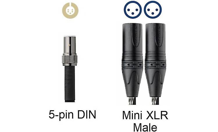 Pro-Ject DS Series 5-pin Female DIN (Straight) to Stereo Male XLR Cable Other