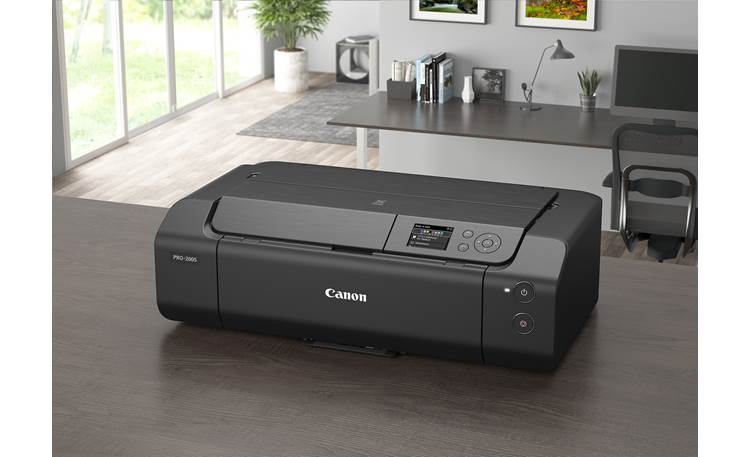 Canon PIXMA PRO-200S Shown in room with trays closed