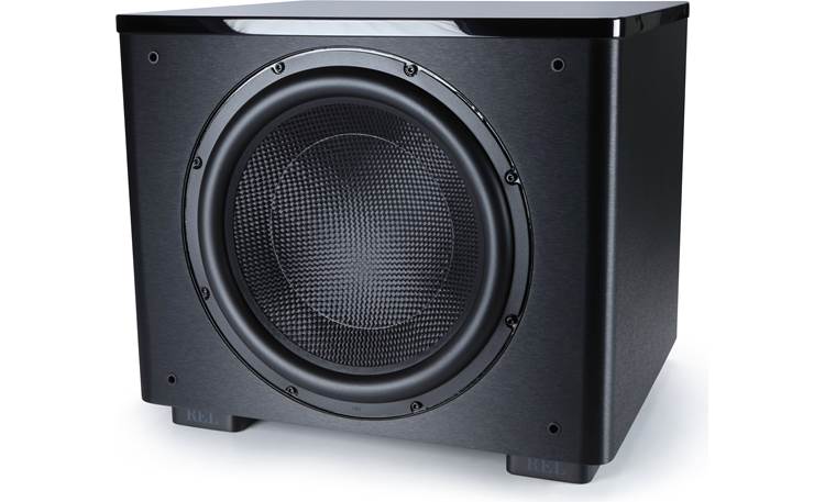 REL HT/1510 Predator 15" front-firing CarbonGlas™ woofer delivers deep, fast bass