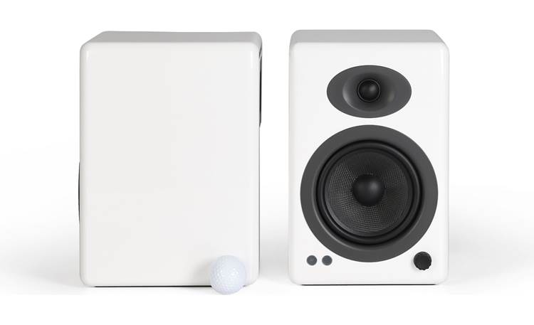Audioengine A5+ Wireless (High Gloss White) Powered stereo