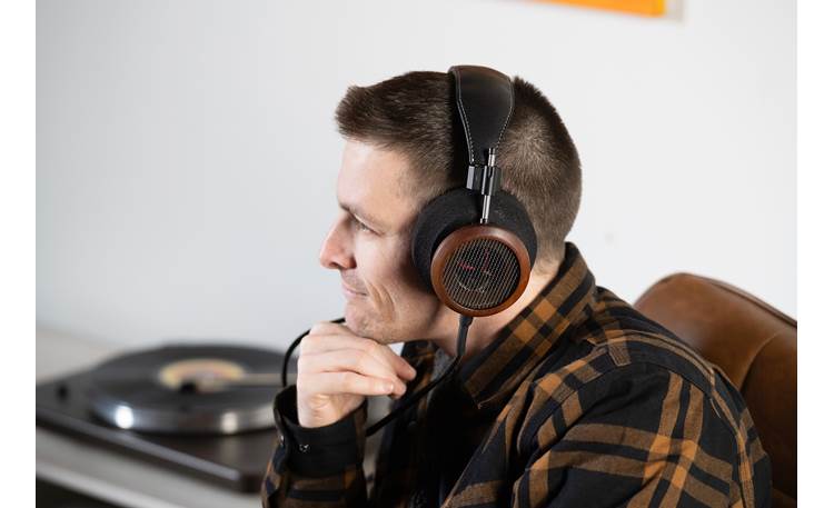 Grado Signature S950 Grado wood headphones complement the warmer sound of vinyl