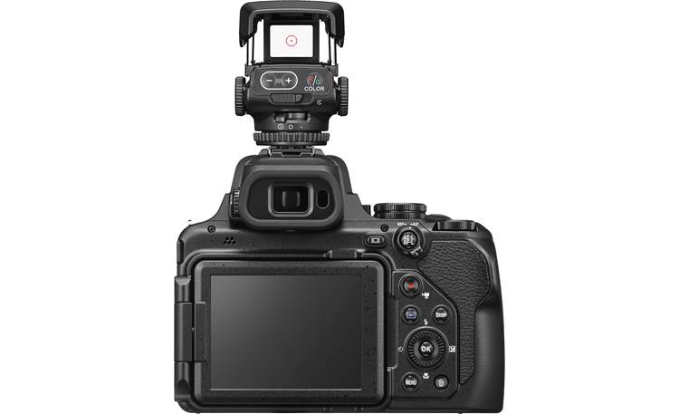 Nikon COOLPIX P1100 Shown with optional DF-M1 dot sight installed (sold separately)