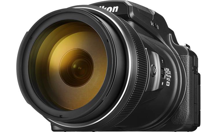 Nikon COOLPIX P1100 A barrel-mounted switch lets you easily extend or retract the lens