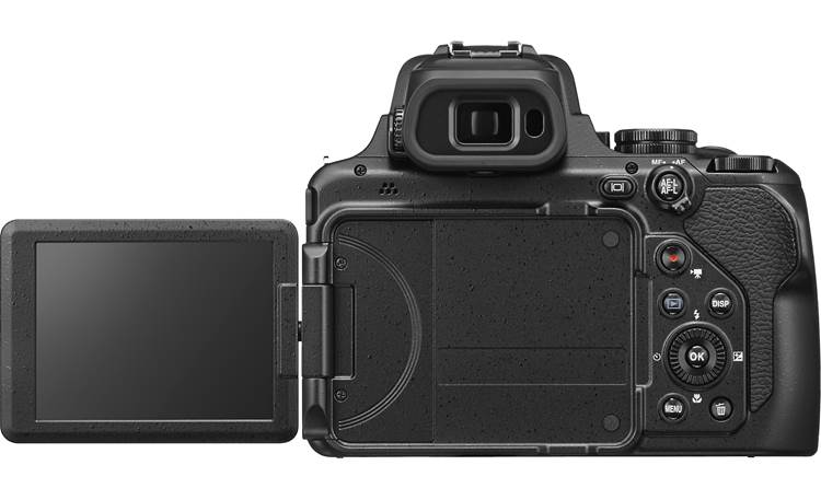 Nikon COOLPIX P1100 Shown with LCD screen extended
