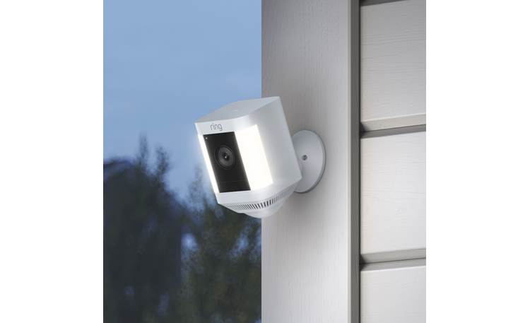 Ring Spotlight Cam Plus Battery 2-Pack Two 3000K spotlights per camera