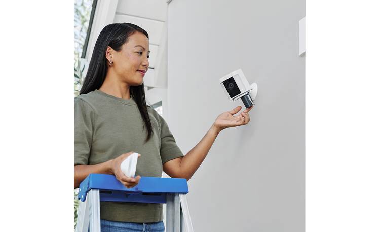 Ring Spotlight Cam Plus Battery 2-Pack Includes one quick-release battery per camera