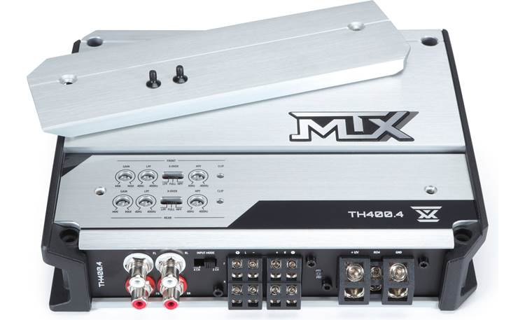 MTX TH400.4 THUNDER 4-channel car amplifier — 50 watts RMS x 4 at