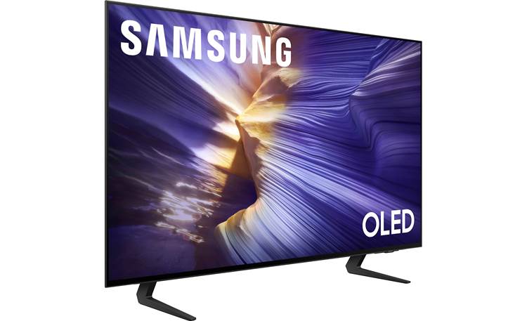 Samsung QN42S90F Self-illuminating OLED HDR display panel produces infinite contrast, vibrant color, and absolute black