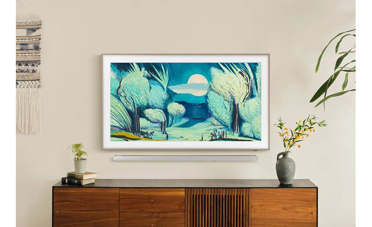 Samsung The Frame (LS03FA) Slim wall mount included (shown with optional bezel, sold separately)