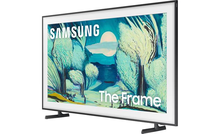 Samsung The Frame (LS03FA) Angled view with stand