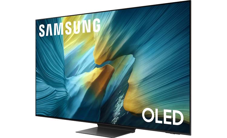 Samsung QN55S95F OLED's pixel-level dimming enables each of the panel's pixels to brighten, dim, or power off completely, displaying exceptional picture detail, contrast, and depth