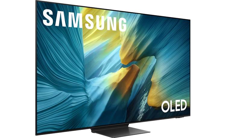 Samsung QN55S95F Ultra Viewing Angle with Glare Free Technology for a crisp, accurate picture from every angle, even in daylight