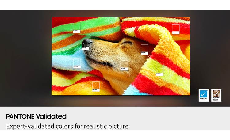 Samsung QN65S85F Pantone Validated for rich, full-range color fidelity
