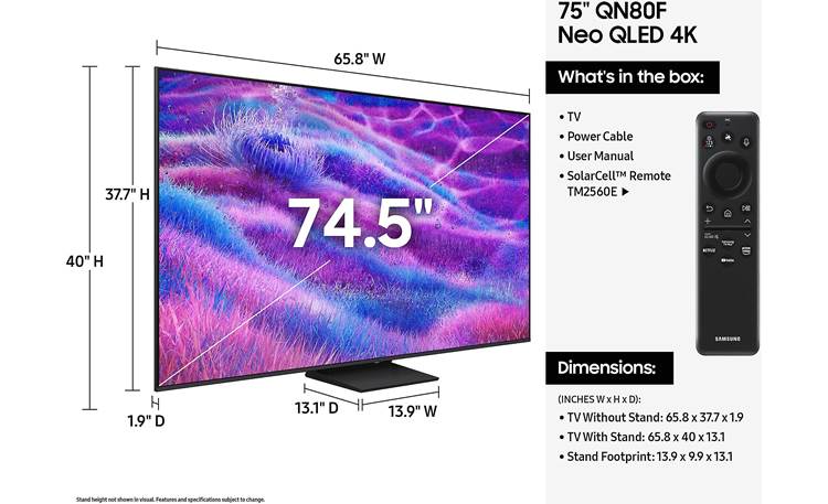 Samsung QN75QN80F Other
