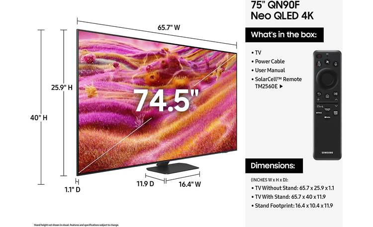 Samsung QN75QN90F Other