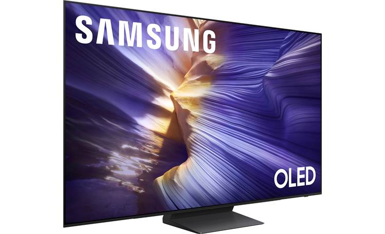 Samsung QN77S90F Self-illuminating OLED HDR display panel produces infinite contrast, vibrant color, and absolute black