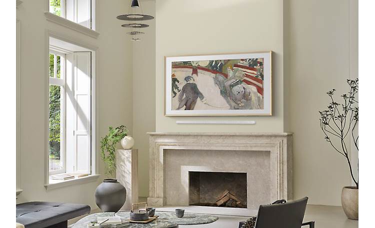 Samsung The Frame Pro (LS03FW) Hide your TV in plain sight (shown with optional bezel)