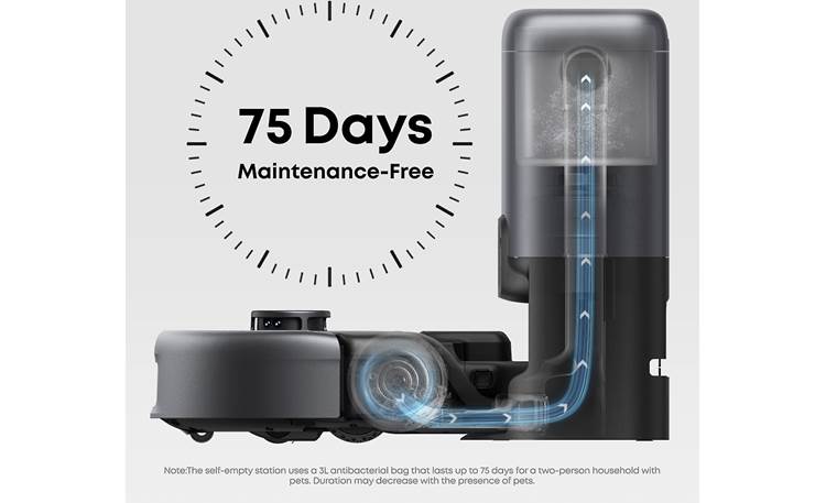 eufy by Anker 3-in-1 E20 Robotic vacuum with smart navigation