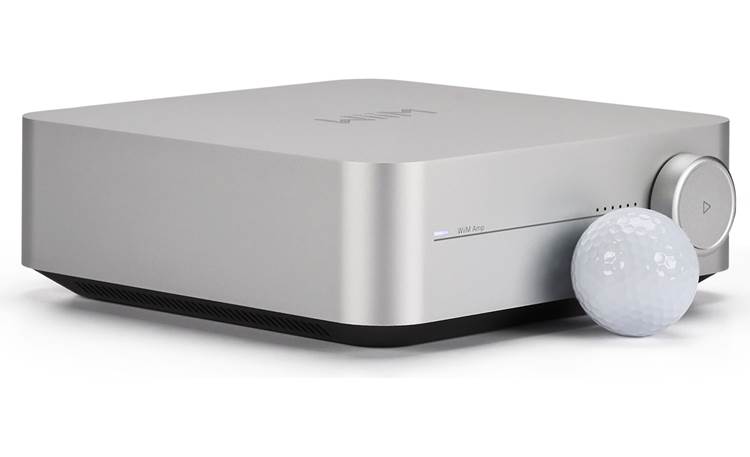 WiiM Amp (Silver) Wireless streaming amplifier with