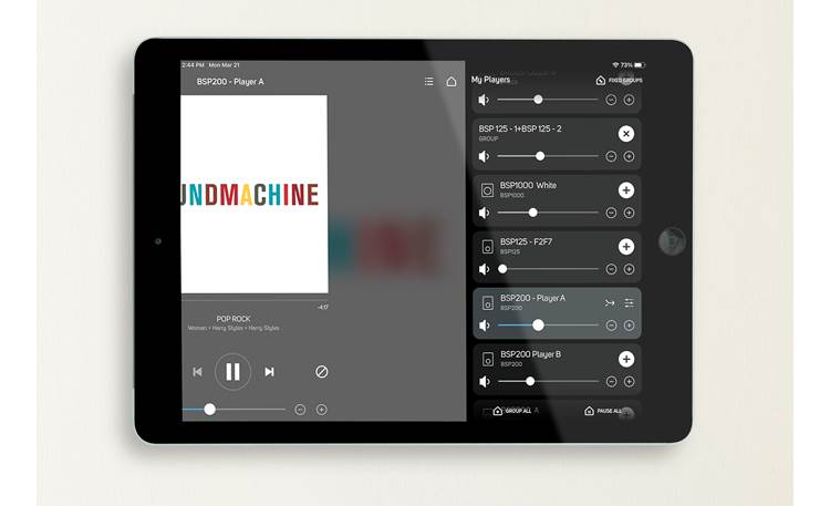 Bluesound Professional BSP200 Control with the BluOS app