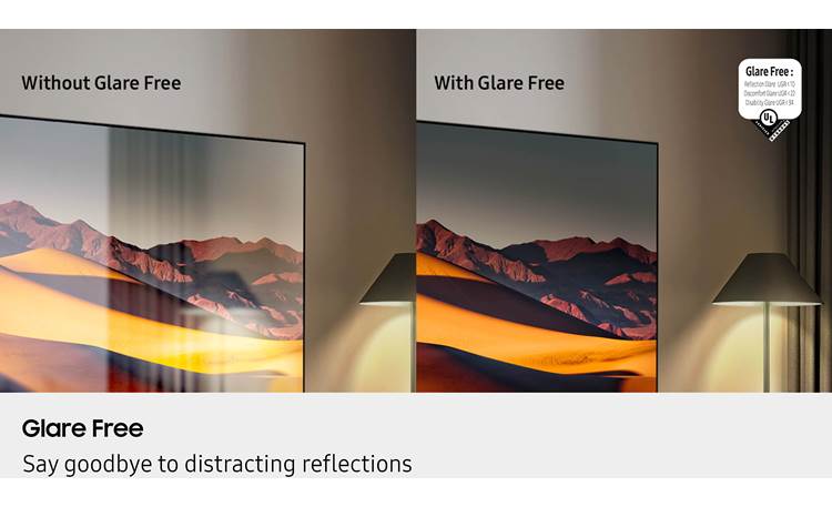 Samsung QN65QN900F Anti-reflection matte screen