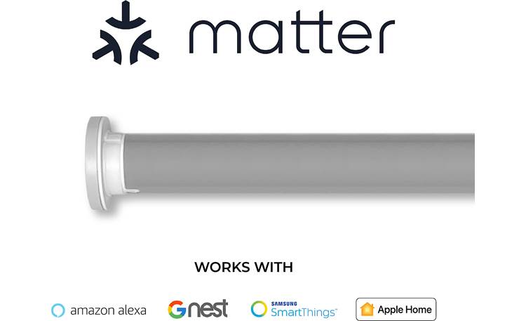 PowerShades Motorized Open Roll, Screen Essential 3% Compatible with most smart home controllers