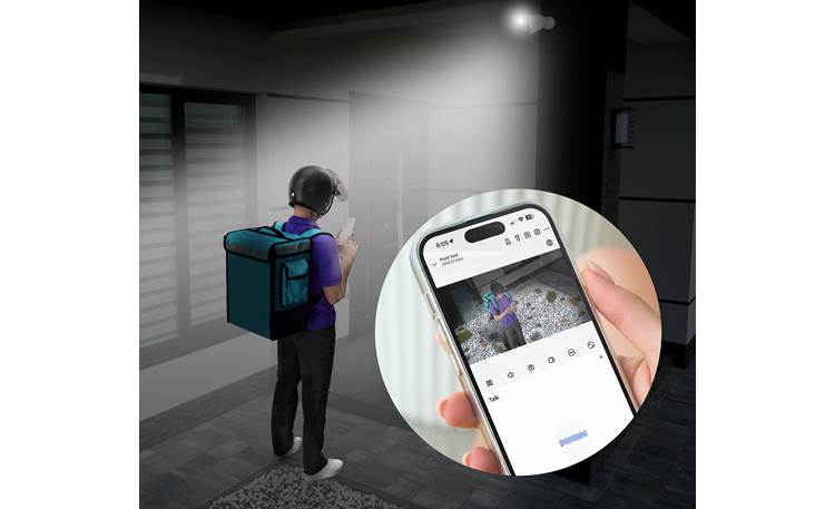 Reolink Argus Series B340 Camera with Solar Panel 2 Light and siren to deter intruders