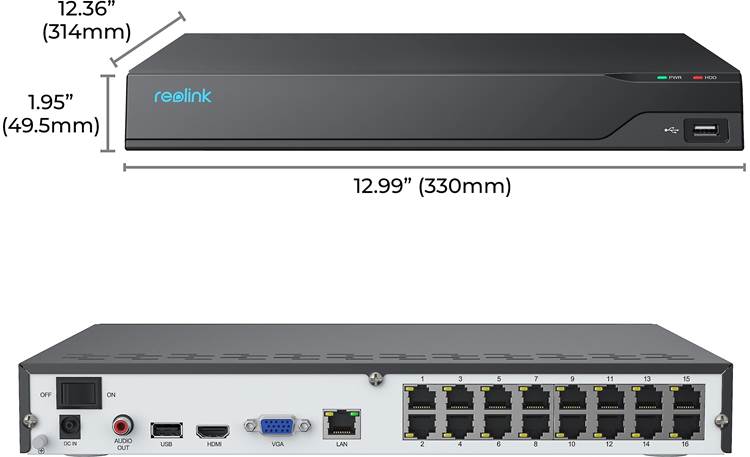 Reolink NVS16-8MB8 Other