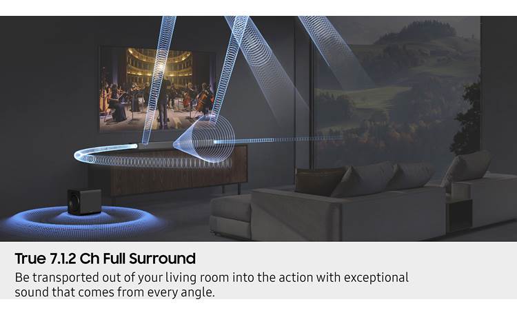 Samsung HW-Q900F Robust home theater sound